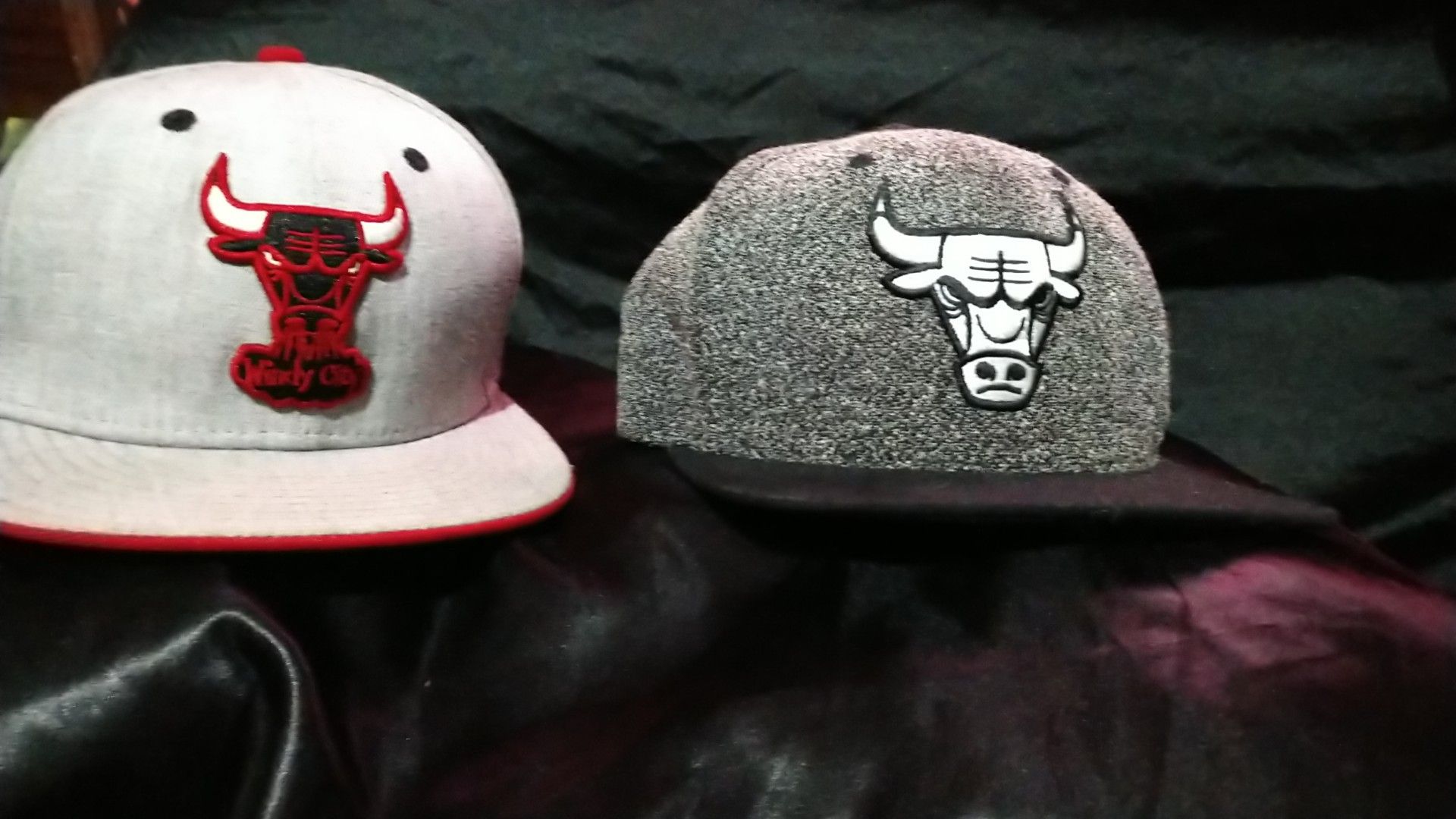 Chicago Bulls flat bill hats