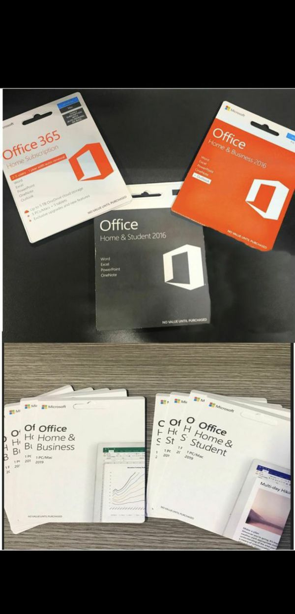 microsoft office home & student for mac - lifetime for 1 user