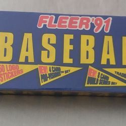 91 Fleer Sealed Full Set.