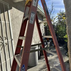 6 Foot Werner Pro Series Ladder In Great Condition 