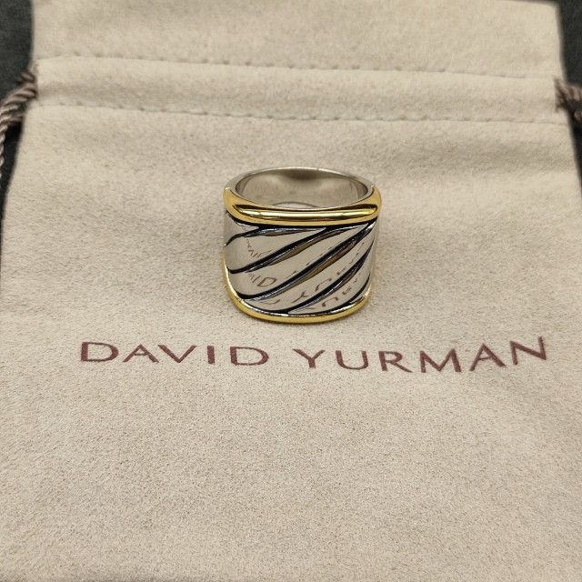 David Yurman Women's Saddle Ring Silver