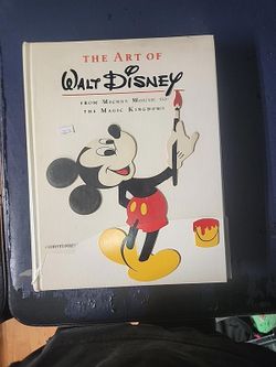 The Art of Walt Disney: From Mickey Mouse to the Magic Kingdom Hardcover Book