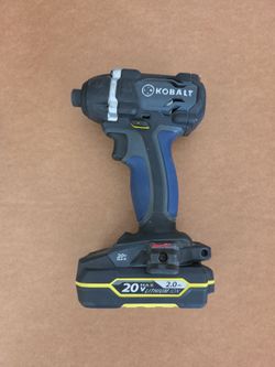 Kobalt 20v 1/4 in Impact