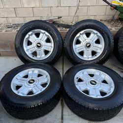 18” z71 Silverado wheels