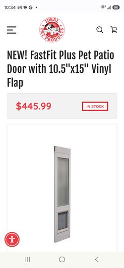 Fast fit animal door