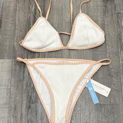 Cupshe Ribbed Bikini