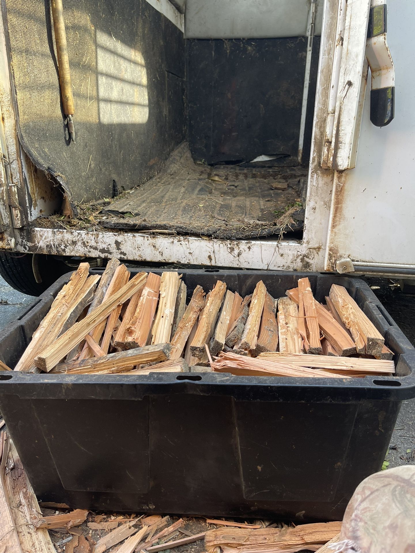 super dry kindling tote 