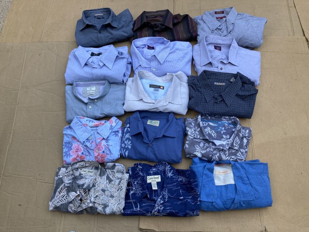 Assortment Of Men's XXL Shirts