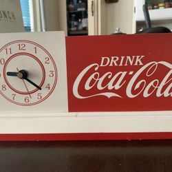 Coca-cola Clock Authentic 1980s