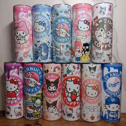 20oz Custom Hello Kitty Sanrio Tumbler