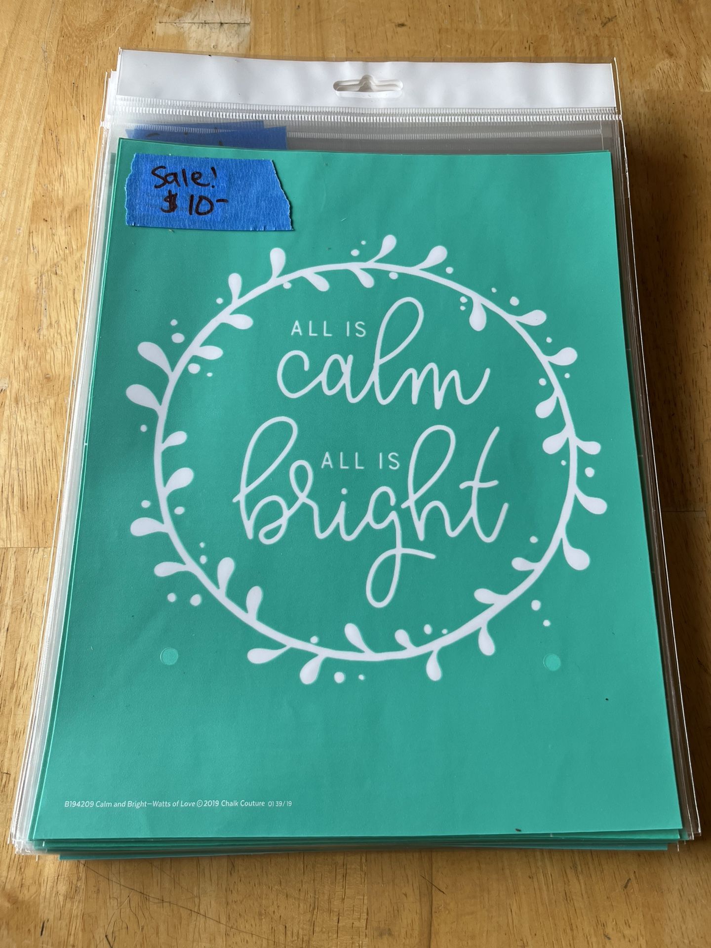 Chalk Couture Transfers “B” Size