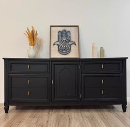 Gorgeous Restored Credenza / Dresser  71”L x 19”W x 32”H