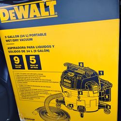 DEWALT WET DRY SHOP VAC