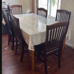 Dining Table And Two Twin Beds For Sale 