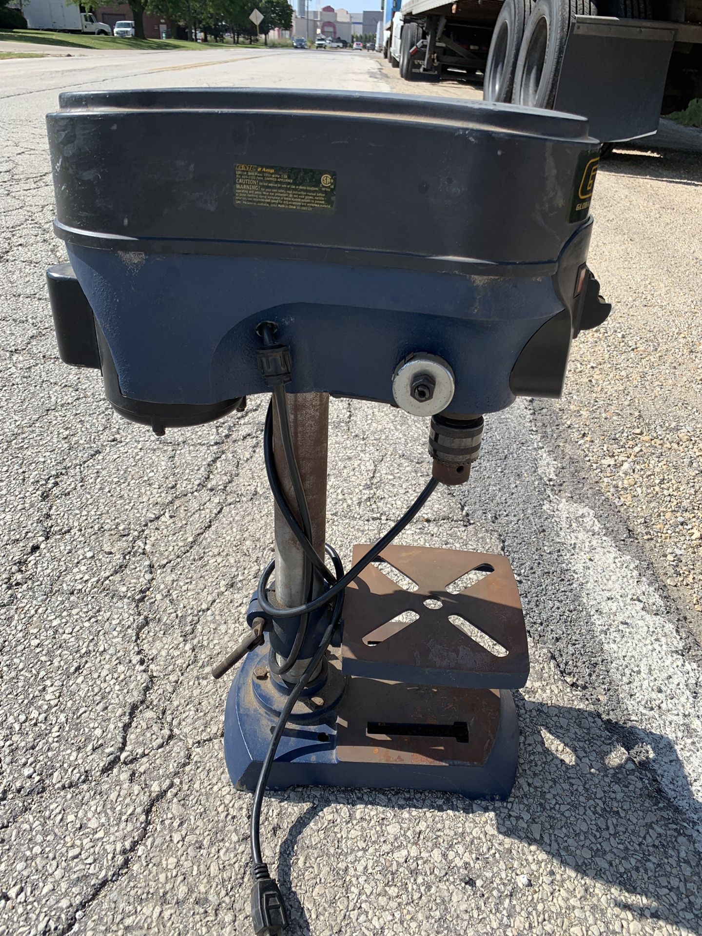 Table Top Electric Power Bench Top Table GMC Drill Press for Sale in