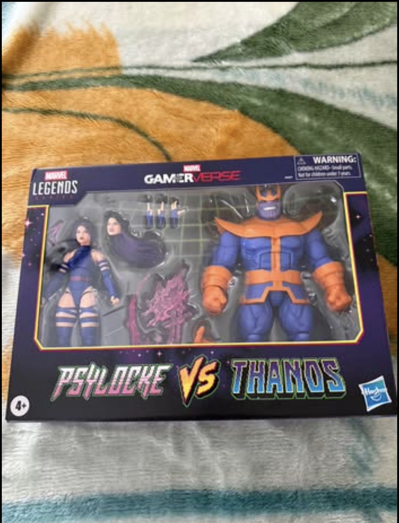 Marvel Legends Series Gamerverse Psylocke vs Thanos
