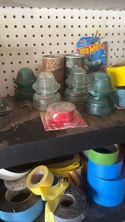 Vintage Glass Insulators