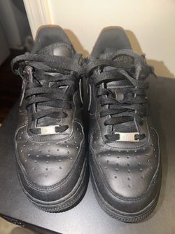 Black Air Forces size 8 $10