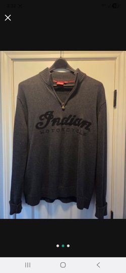 Indian Motorcycle Sweater, Size Large