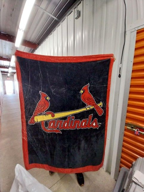 Cardinals Sherpa Throw Blanket