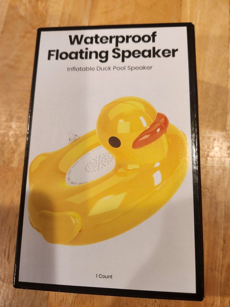 Rubber Ducky Waterproof Floating Speaker