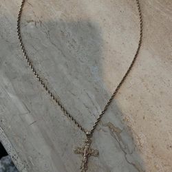 Pendant And Chain 14k