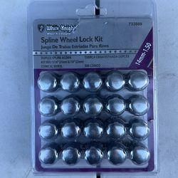 Spline wheel lock kit