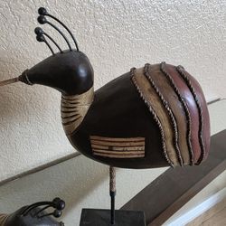 Hand Carved Birds From Indonesia