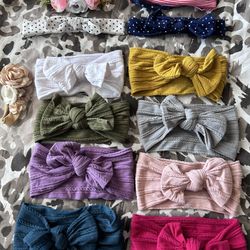 Baby-Toddler Headbands Size 0-24 Months