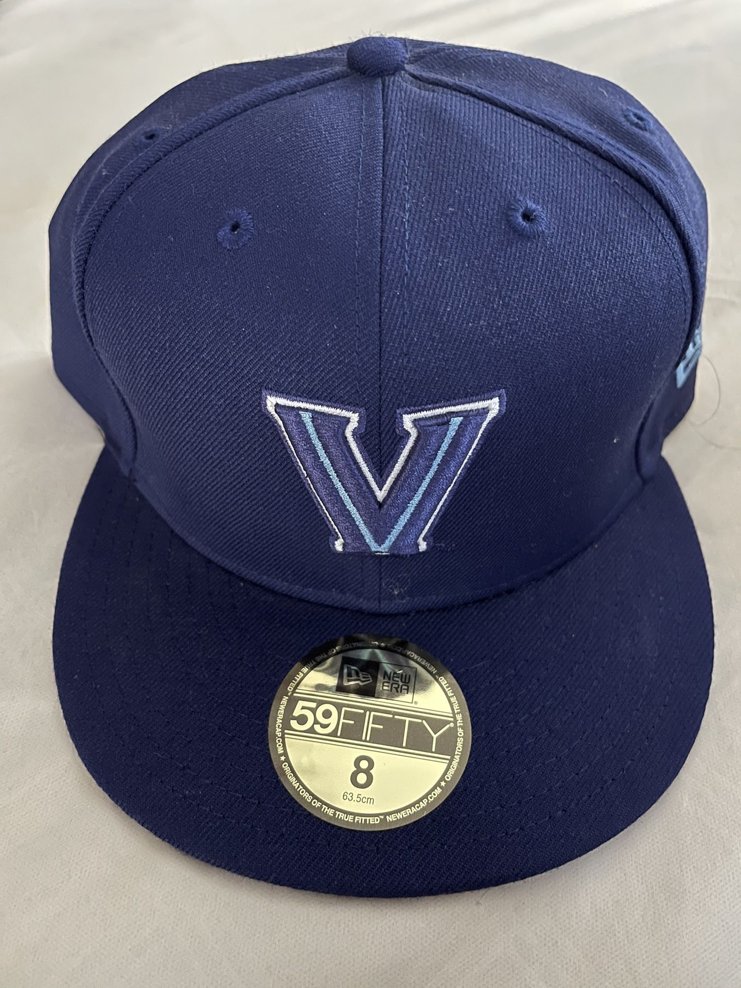 New Era Villanova Hat Navy Blue 7/78 Or 8