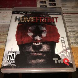 PS3 Game Homefront 