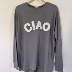 Isacc Mizrahi Ciao Sequin Meredith Statement Tunic Top