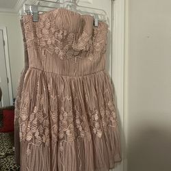 Pink Bebe Tube Top Dress.