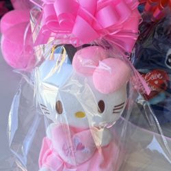 Hello Kitty Stitch Plushies
