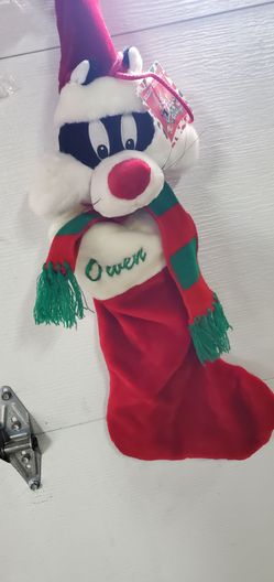 "Owen" sylvester Christmas stocking