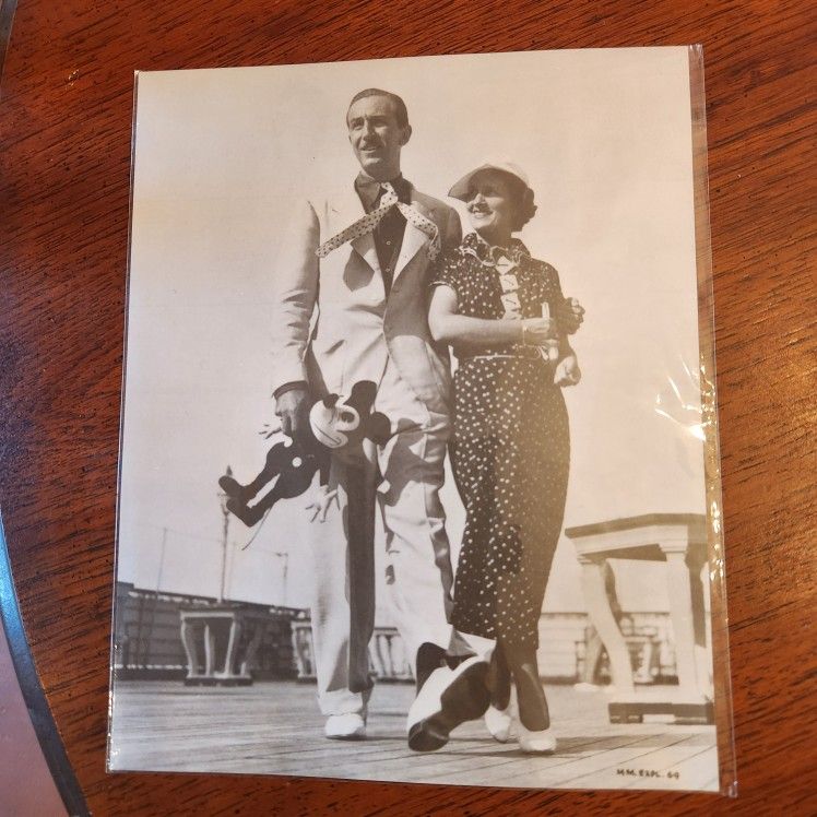 Walt And Lily Disney