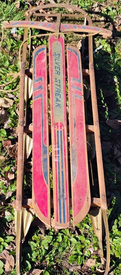 1950's Silver Streak Sled