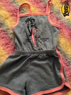 Disney Stitch Girls Romper
