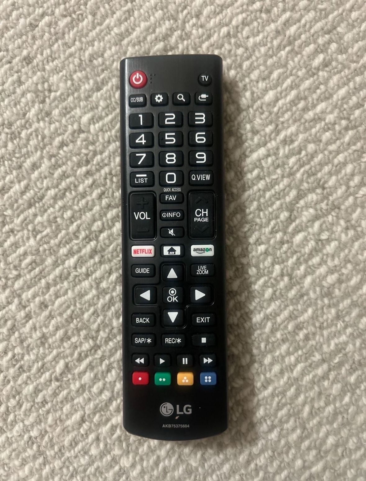 LG AKB 4 Remote Control Compatible with All LG TV models