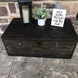 Old Wood Chest 