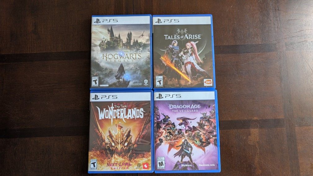 Four PS5 Games 