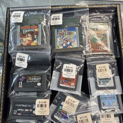 Nintendo Gameboy Color / Advance Games 