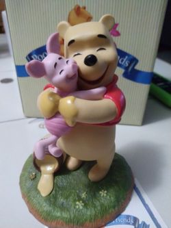 Vtg Pooh & Friends Winnie the Pooh and Piglet Figurine