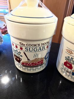 Vintage Ceramic Canister Set