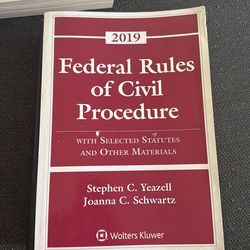 Federal Rules of Civil Procedure 2019