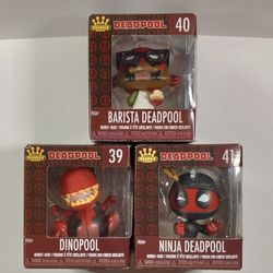 Deadpool Mini Funko Pops!