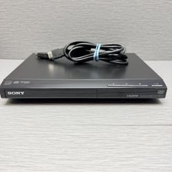 Sony DVP-SR510H HDMI DVD Player w/ Remote, 1080p, CD/DVD, Black