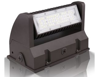 Adjustable LED Wall Pack Light, 40W 5000K 5400 lumens Rotatable LED Wall Mount Lights, IP65 Waterproof/Dustproof Wall Light - Great for Hotel Hospital