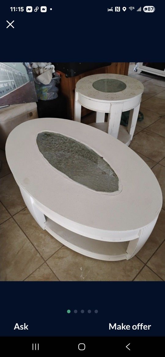 Coffee & End Table $30 Both