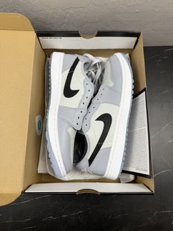 Jordan 1 Low Golf Wolf gray - 10.5